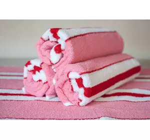 Полотенце махровое розовое 140х70 Полотенце махровое розовое 140х70