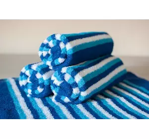 Комплект из трех махровых полотенец Комплект из трех махровых полотенец